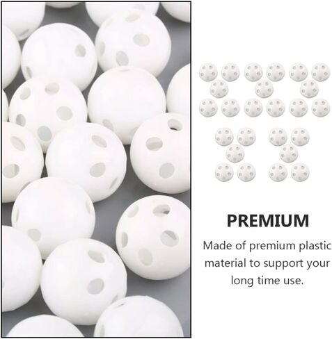 50pcs Toy Noise Maker Insert Accessories for Rattles Multi-Purpose Replacement Tools for Dolls and Throw Pillows Attracts Attention in Saudi Arabia