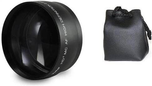 مجموعة عدسات HI DEF PRO ذات زاوية واسعة وعدسة تليفوتوغرافي لسوني SLT-A55V SLT-A55 (متوافقة مع 55 مم) in Saudi Arabia
