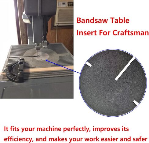 إدراج طاولة المنشار الحزامي لـ Sears & Craftsman 12 "منشار شريطي (قطر 85 مم) 113.243300، 113.243310، 113.24290، 113.243311 in Kuwait