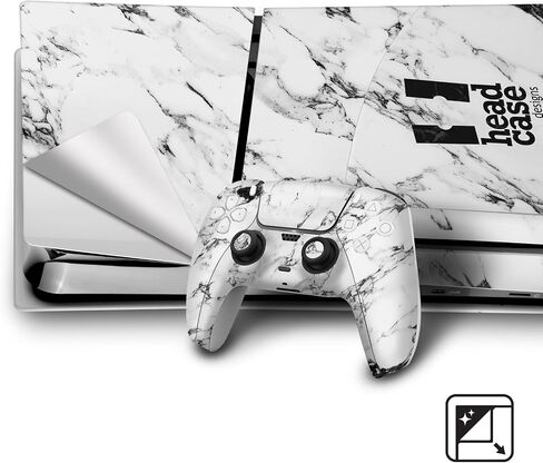 Head Case Designs Officially Licensed Harry Potter Castle Graphics Vinyl Sticker Gaming Skin Decal Cover Compatible With Sony PlayStation 5 PS5 Slim Disc Edition Console & DualSense Controller in Saudi Arabia