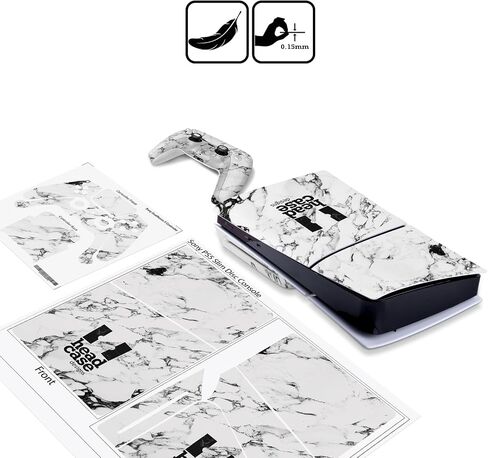 Head Case Designs Officially Licensed Harry Potter Castle Graphics Vinyl Sticker Gaming Skin Decal Cover Compatible With Sony PlayStation 5 PS5 Slim Disc Edition Console & DualSense Controller in Saudi Arabia