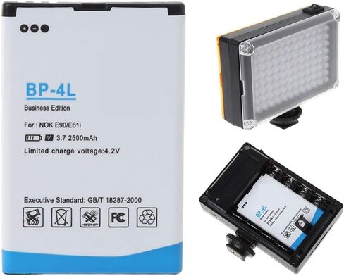 بطارية 4.2 فولت 2500 مللي أمبير BP-4L متوافقة مع أجهزة Nokia BP 4L، E90i، N810، N810 Internet Tablet، N810 WiMAX Edition، N97، RM-683، RM-784، RM-792 in Kuwait