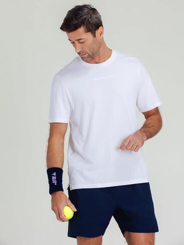 Men's Active Graphic Tee, Loose Fit Crew Neck Shirt, Moisture-Wicking Fabric for Active Lifestyle in Saudi Arabia