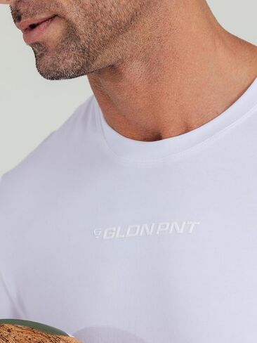 Men's Active Graphic Tee, Loose Fit Crew Neck Shirt, Moisture-Wicking Fabric for Active Lifestyle in Saudi Arabia