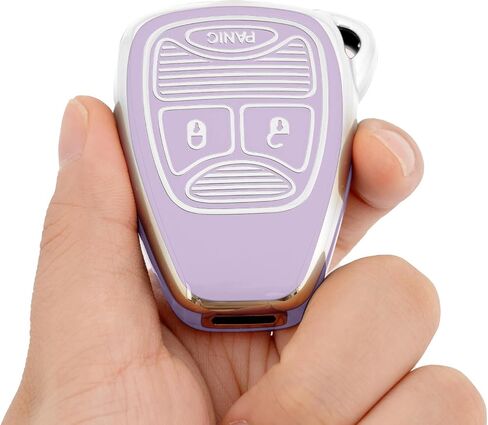 for Dodge Key fob Cover with Keychain,Soft TPU Car Key Cover Case for Dodge Ram 1500 2500 Dakota Magnum Durango Nitro Jeep Wrangler Patriot Grand Cherokee in Saudi Arabia