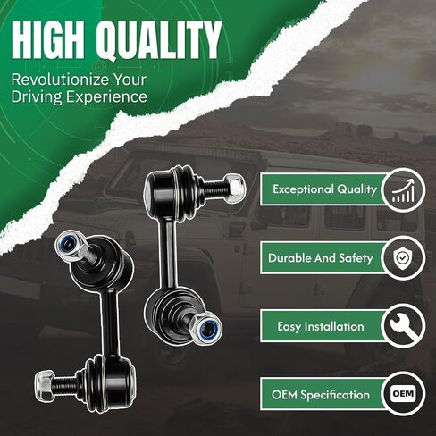 4Pc Front Rear Stabilizer Sway Bar End Link for Honda 2012 2013 2014 2015 Civic, Compatible With Acura 2013 2014 2015 2016 2017 2018 2019 ILX K750604 K750605 K750125 K750126 in Saudi Arabia