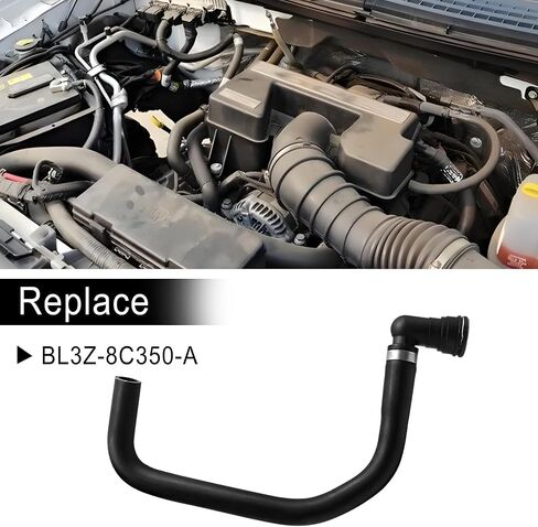 Engine Coolant Hose Connector T-Connector Hose DR3Z-8566-A BR3Z-8566-B Fits for Ford F-150 2011-2020 in Saudi Arabia