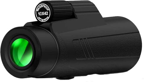Telescopes for Adults Astronomy, High Power 10x42 Monocular Telescope, Monocular Telescope Compact with for Adults High Power Monoculars with BAK4 Prism Lens for Bird Watching Concerts in Saudi Arabia