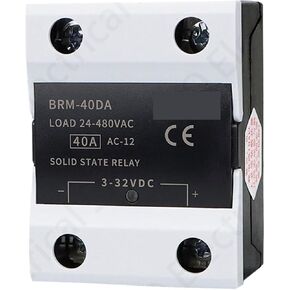 Solid State Relay SSR-10DA 25DA 40DA 60DA 80DA 100 DA 3-32V DC to 12-220V DC SSR Single Phase DC Control DC No(60DA SSR) in Saudi Arabia