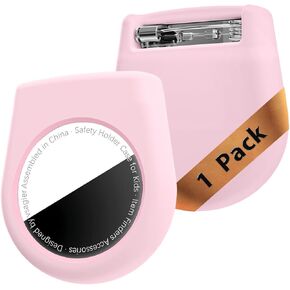 [1 حزمة] حالة أمان لعلامات الهواء ، مخفية لحامل الجوية للأطفال الذين يعانون من دبوس غير مرئي ، وحالة تعقب GPS ، مضاد ، للأطفال ، كبار السن ، حقيبة الظهر ، الأمتعة ، الملابس ، الأسود in Kuwait