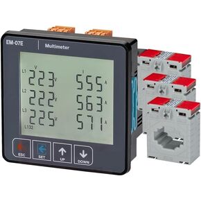 EM-07E Voltage, Current, Frequency, Apparent Power, Multimeter, 3P&4W(3CT 150A) in Kuwait