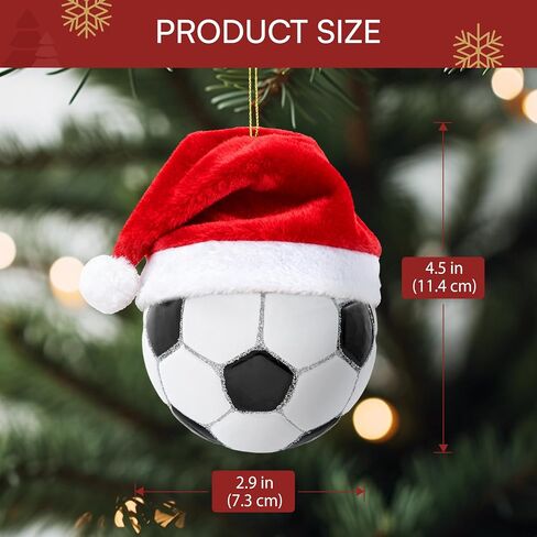 Joiedomi Christmas Volleyball Glass Small Ornament, Sports Ball Glass Blown Mini Ornament, Boys Sports Decorations for Xmas Gift Holiday Party Favor Indoor Decoration in Saudi Arabia