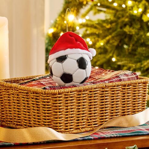 Joiedomi Christmas Volleyball Glass Small Ornament, Sports Ball Glass Blown Mini Ornament, Boys Sports Decorations for Xmas Gift Holiday Party Favor Indoor Decoration in Saudi Arabia