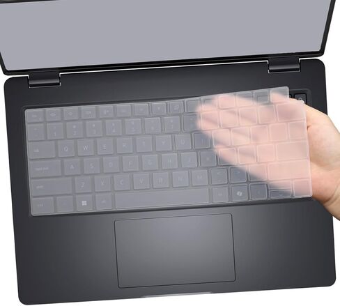 Keyboard Cover for 2025 Dell Pro 14 PC14250/Dell Pro 14 Plus PB14250/Dell Pro 14 Max MC14250 14 inch Laptop (NOT FIT Dell Pro 14 PA14250) Laptop US Protective Keyboard Skin-Clear in Saudi Arabia