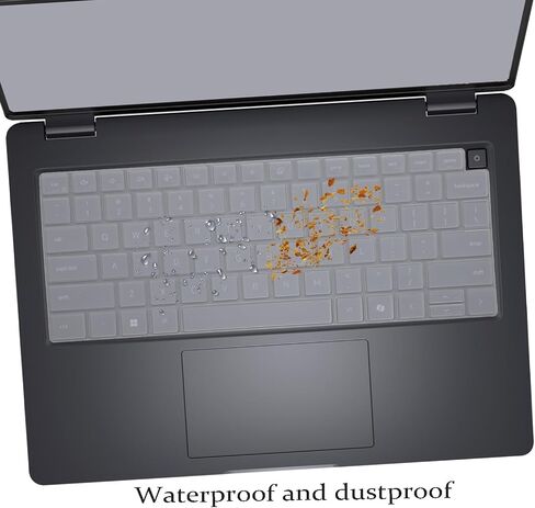 Keyboard Cover for 2025 Dell Pro 14 PC14250/Dell Pro 14 Plus PB14250/Dell Pro 14 Max MC14250 14 inch Laptop (NOT FIT Dell Pro 14 PA14250) Laptop US Protective Keyboard Skin-Clear in Saudi Arabia