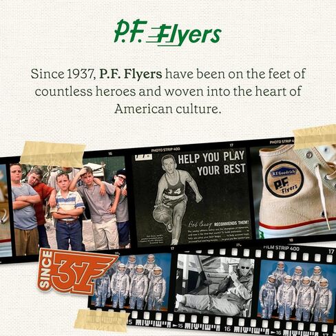 PF Flyers Center Low Top Sneakers for Men and Women, Original Canvas Lo-Top Casual Shoe, Unisex in Saudi Arabia