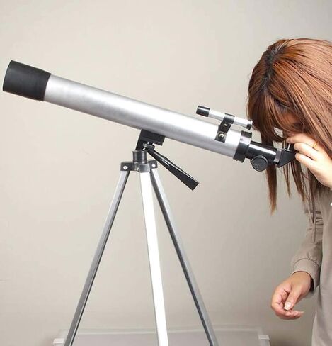 تلسكوب أحادي العين، تلسكوب فلكي، تلسكوب انكسار للمبتدئين، هواية علم الفلك الأساسي، مرآة زاوية يمنى 90 درجة in Saudi Arabia