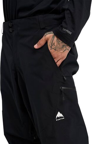 Burton Men's Reserve GORE-TEX 2L Pants, True Black, Large in Saudi Arabia