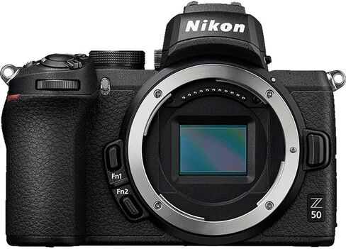 Nikon Z50 Mirrorless Camera with Z DX 18-140mm f/3.5-6.3 VR and 50-250mm f/4.5-6.3 VR & 420-800mm f/8 Lens + 128 GB Memory + Extra Battery + Camera Case + More (34pc Bundle) (Renewed) in Saudi Arabia