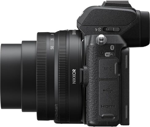 Nikon Z50 Mirrorless Camera with Z DX 16-50mm f/3.5-6.3 VR Lens + 128 GB Memory + Extra Battery + Camera Case + Tripod + More (29pc Bundle) (Renewed) in Saudi Arabia