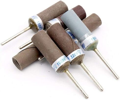 Sanding Sticks Polishing Stick Roller Sanding Drums Sleeves Sander Rotary Sandpaper for Plastic Models Assorted Metal and Wood Sanding Tools Accessory 1500 Grit in Saudi Arabia