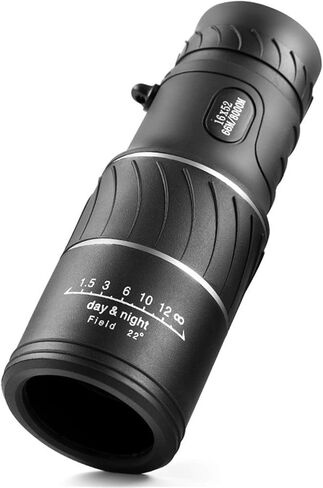 Monoculars for Adults High Power, Monocular 16x52 Focus Optic Lens Handheld Day Travel Telescope Binoculars Pocket Binoculars in Saudi Arabia