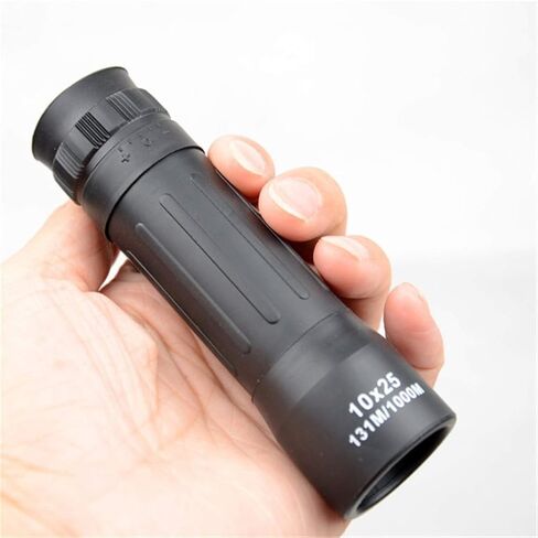 Monoculars for Adults High Power, 10x25 10X Monocular Mini Telescope Waterproof Binoculars Optical Travel Camping Fishing Hiking for Adult Bird Watching Outdoor Travel Binoculars in Saudi Arabia