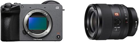 Sony FX2 Full-Frame Cinema Camera Body Only + Sony FE 35mm F1.4 GM Full-Frame Large-Aperture Wide Angle G Master Lens Black (Renewed) in Saudi Arabia