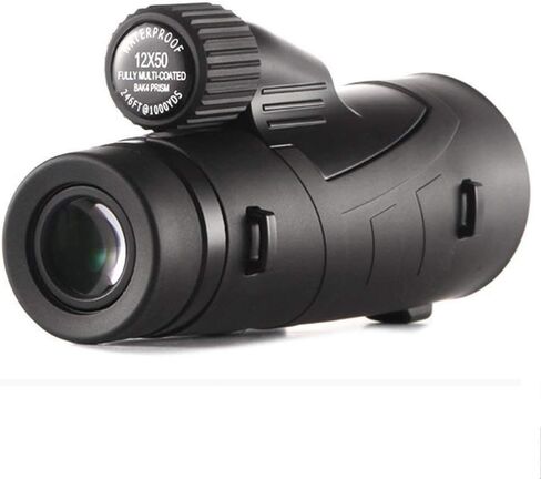 Monoculars for Adults High Power, 12x50 MonocularOptics Waterproof Monocular Quality for Telescope High Power Monocular with BaK4 Prism Optics Binoculars in Saudi Arabia