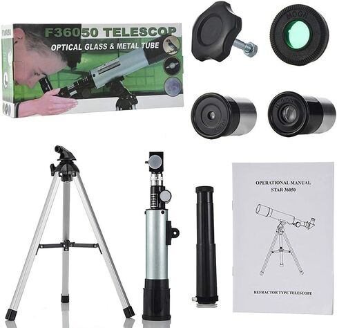 Monoculars Telescope, ’s Refractive Astronomical Telescope， Portable Monocular， Space Enlightenment Kid’s Gift Telescope Heaven and Earth Stargazing in Saudi Arabia
