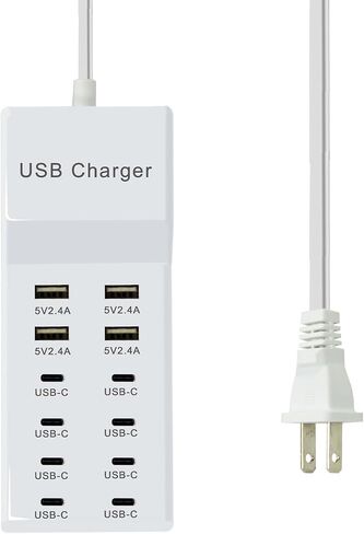 محطة شحن USB شاحن حائط متعدد المنافذ شحن سريع in Kuwait