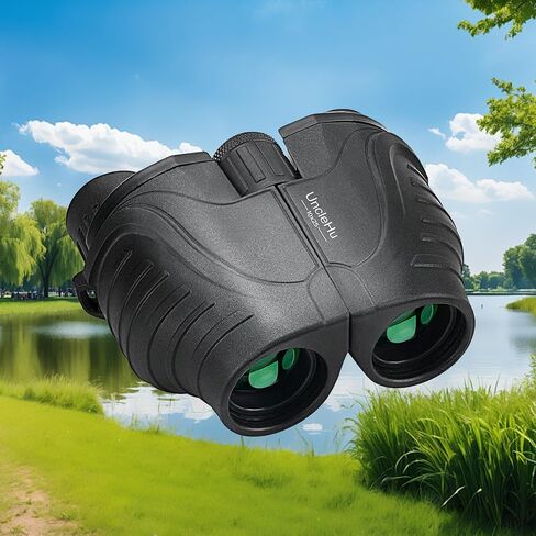 10x25 Compact Binoculars for Adults High Power HD Small Folding Lightweight Waterproof Telescope for Birdwatching Hunting Camping Theater in Saudi Arabia