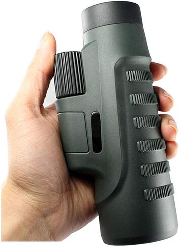 Monocular Telescope, 10x42 Monocular Telescope, High Power Life Waterproof BAK4 Prism Lens Monocular Compact with Smartphone Adapter Monocular for Adult Bird Watching Outdoor Travel in Saudi Arabia