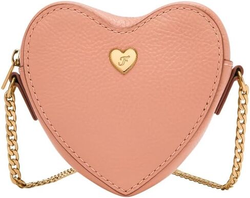 Fossil Women's Logan Leather Zip Card Case Wallet With Keychain for Women in Kuwait