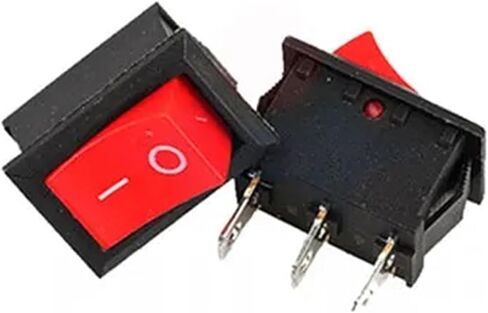 1/5 قطعة KCD1 سلسلة قارب سيارة الروك التبديل 2/3/4/6 دبوس 2/3 موقف مفاتيح الطاقة 6A/250V 10A/125V AC 15 مم × 21 مم (KCD1-203 أسود، 5 قطع) in Kuwait