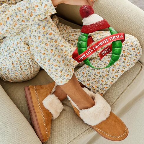 Dearfoams Women's Alpine Moritz Indoor/Outdoor Bootie Slipper in Saudi Arabia