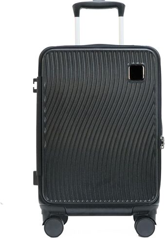مجموعات الأمتعة 2 قطعة حقيبة كمبيوتر صلبة بفتحة علوية مع عجلة دوارة TSA Luggage (أبيض) in Saudi Arabia