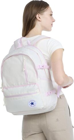Converse Straight Edge Backpack, Black, O/S in Saudi Arabia