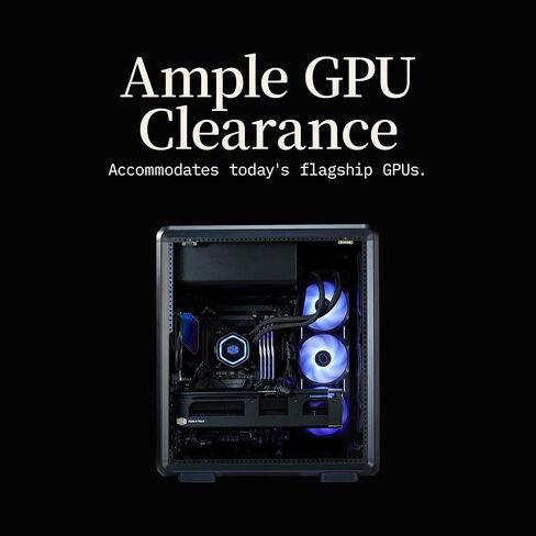 Cooler Master Masterframe 500 Mesh Silver Freeform 2.0 Modular Platform Open-Air ATX Mid-Awee Case ، Frame Aluminium ، معجبين مزدوج 200 مم ، GPU MAX 390 مم ، 360 مم AIO MAX ، Type C ، Glass in Saudi Arabia