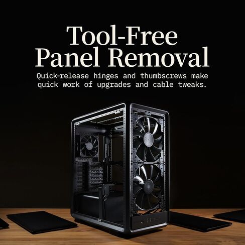 Cooler Master Masterframe 500 Mesh Silver Freeform 2.0 Modular Platform Open-Air ATX Mid-Awee Case ، Frame Aluminium ، معجبين مزدوج 200 مم ، GPU MAX 390 مم ، 360 مم AIO MAX ، Type C ، Glass in Saudi Arabia