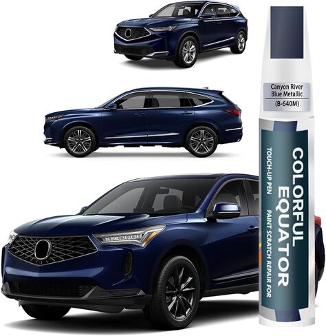 Liquid Carbon Metallic(NH-885M) Touch Up Paint Compatible with Acura, Car Paint Pen Scratch Repair Two-In-One Touch Up Paint, Premium Car Scratch Remover for Deep Scratches in Kuwait