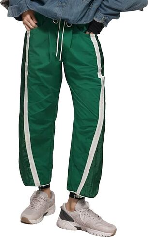 Women's Baggy Wide Leg Sweatpants Y2K Track Pants-Lightweight Champ High Elastic Workout Pants in Saudi Arabia