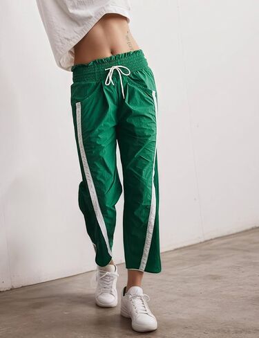 Women's Baggy Wide Leg Sweatpants Y2K Track Pants-Lightweight Champ High Elastic Workout Pants in Saudi Arabia