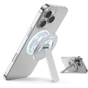 حامل الهاتف المغناطيسي لـ Mag-Safe ، 3 في 1 حامل قبضة الهاتف مع Kickstand ، رقيقة ، زاوية قابلة للتعديل و Pocket Portable-Blue in Kuwait