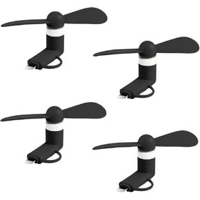 Cell Phone Fan for iPhone and Micro USB Cell Phone, Compatible for iPhone 4/5/6/6S/7/8 Plus, X, XS Max, XR, 11/12/13/14 Mini Plus Pro Max SE 2/3, Not for iPhone 15/16 and Latest Series in Kuwait