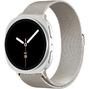 Milanese Loop Metal Band for Samsung Galaxy Watch 8 Band 40mm 44mm/8 Classic 46mm Women Men ، حزام من الفولاذ المقاوم للصدأ المغناطيسي لشركة Samsung Galaxy Watch 8 نطاقات 44 مم 40 مم/8 كلاسيكي 46 مم كوريا in Kuwait