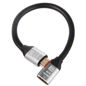 8K HDMI تمديد كابل 2 عبوة ، HDMI ذكر إلى أنثى محول سلك 1 قدم ، متوافق مع أجهزة الكمبيوتر المحمول Xbox PS5 PS4 ROKU TV والمزيد in Kuwait