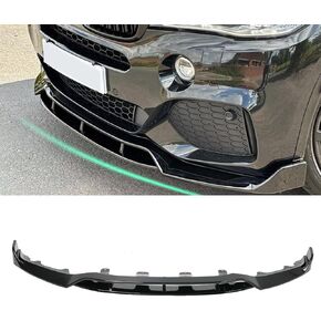 KHK Front Bumper Lip Spoiler for BMW 2 Series F22 Coupe M-Sport Bumper 2014-2021,Glossy Black ABS Air Dam Front Splitter Body Kit Accessories-1 PCS in Kuwait