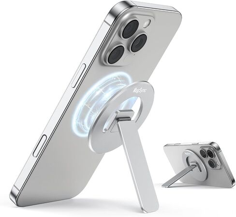 حامل الهاتف المغناطيسي لـ Mag-Safe ، 3 في 1 حامل قبضة الهاتف مع Kickstand ، رقيقة ، زاوية قابلة للتعديل و Pocket Portable-Blue in Kuwait