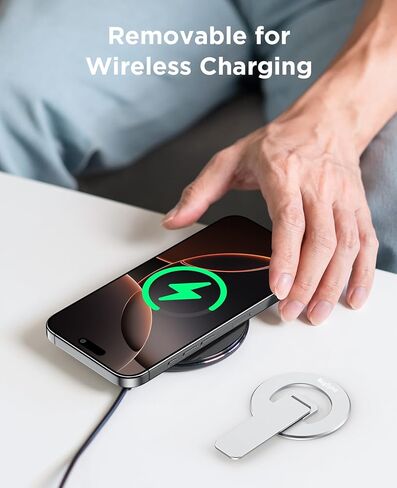 حامل الهاتف المغناطيسي لـ Mag-Safe ، 3 في 1 حامل قبضة الهاتف مع Kickstand ، رقيقة ، زاوية قابلة للتعديل و Pocket Portable-Blue in Kuwait